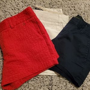 3 pr size 8 women's shorts